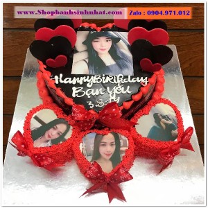Bánh Sinh Nhật In Hình Ảnh - H238